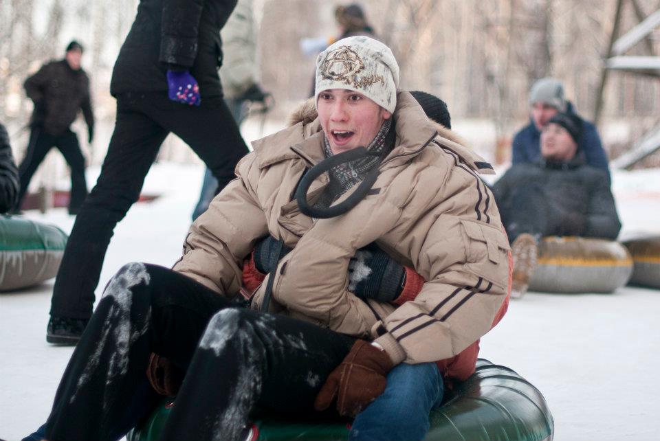 Татьяна Долина — королева тюбингов