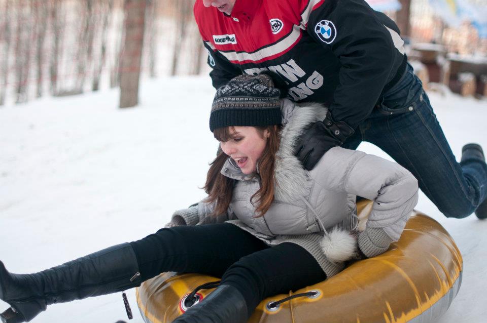 Татьяна Долина — королева тюбингов