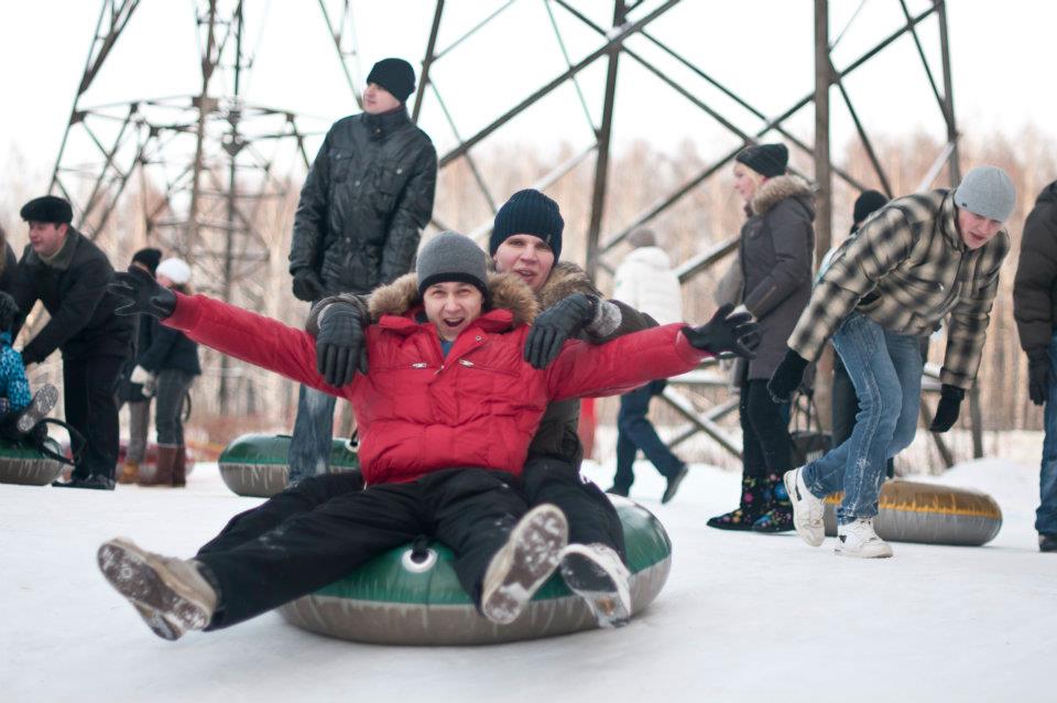 Татьяна Долина — королева тюбингов