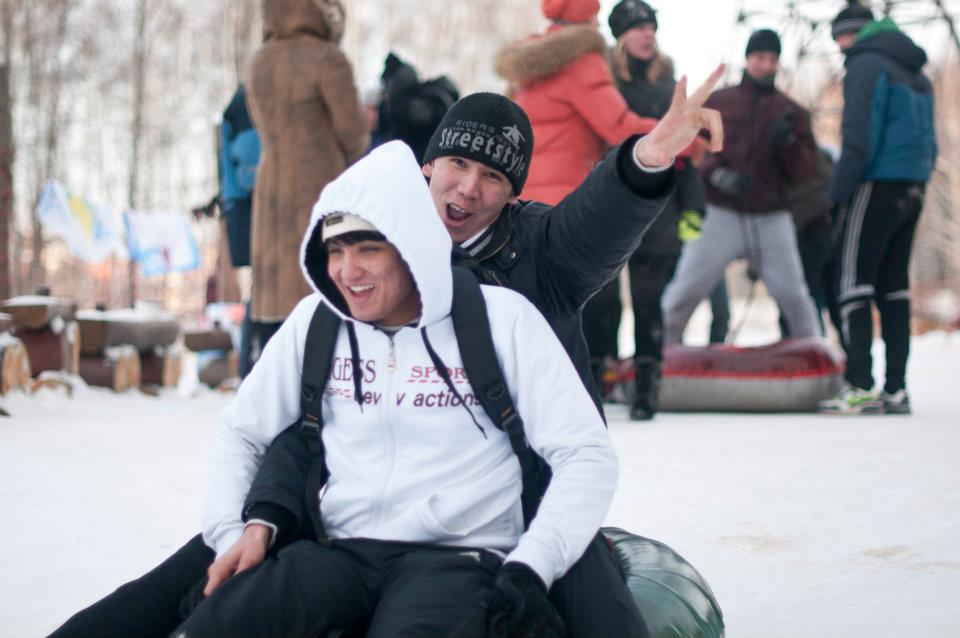 Татьяна Долина — королева тюбингов