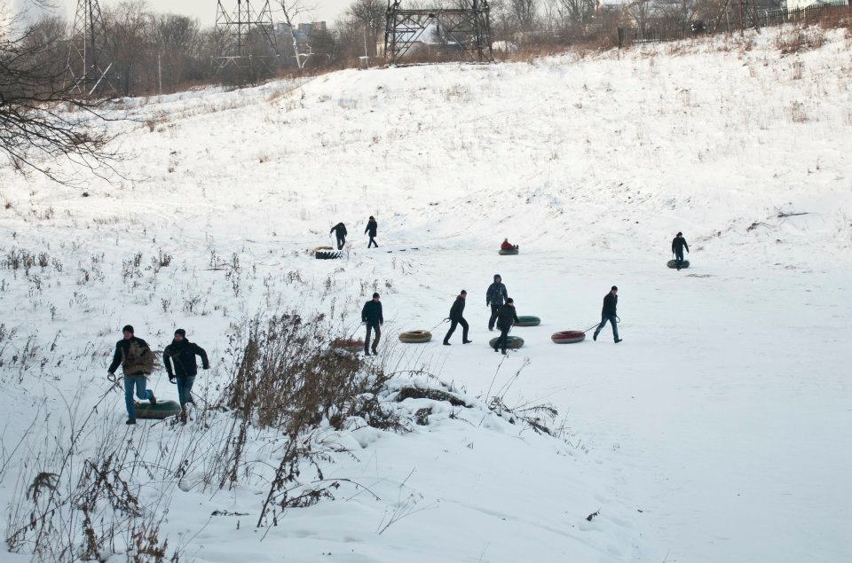 Татьяна Долина — королева тюбингов