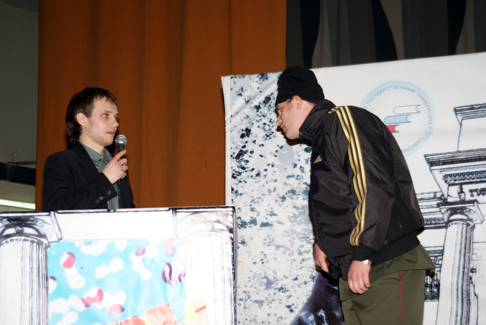 Вчера в университет состоялся фестиваль молодых команд КВН